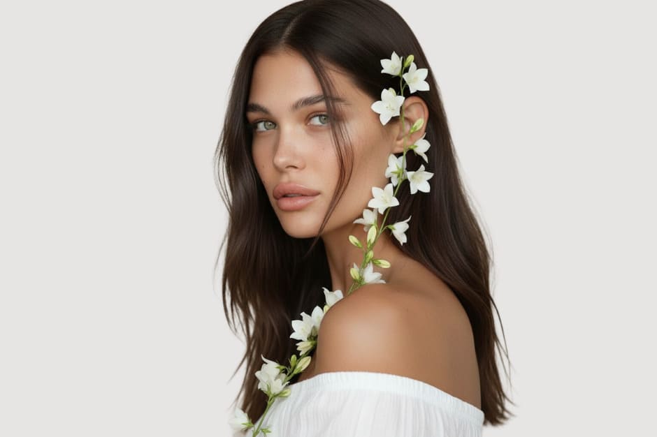 Широкий большой нос